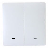 433021 Розумна клавішна кнопка-вимикач Tervix Pro Line ZigBee Push Button (2 клавіші), на батар.