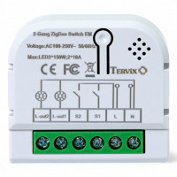 433121 Розумний вимикач Tervix Pro Line ZigBee Switch (2 клавіші)
