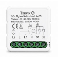 433421 Умный выключатель Tervix Pro Line WiFi Switch (2 клавиши)