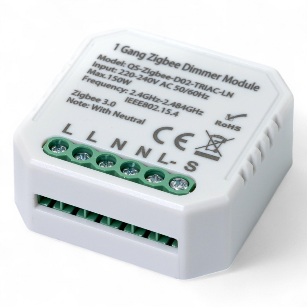 435121 Умный выключатель - регулятор Tervix Pro Line ZigBee Dimmer (1 клавиша) 435121