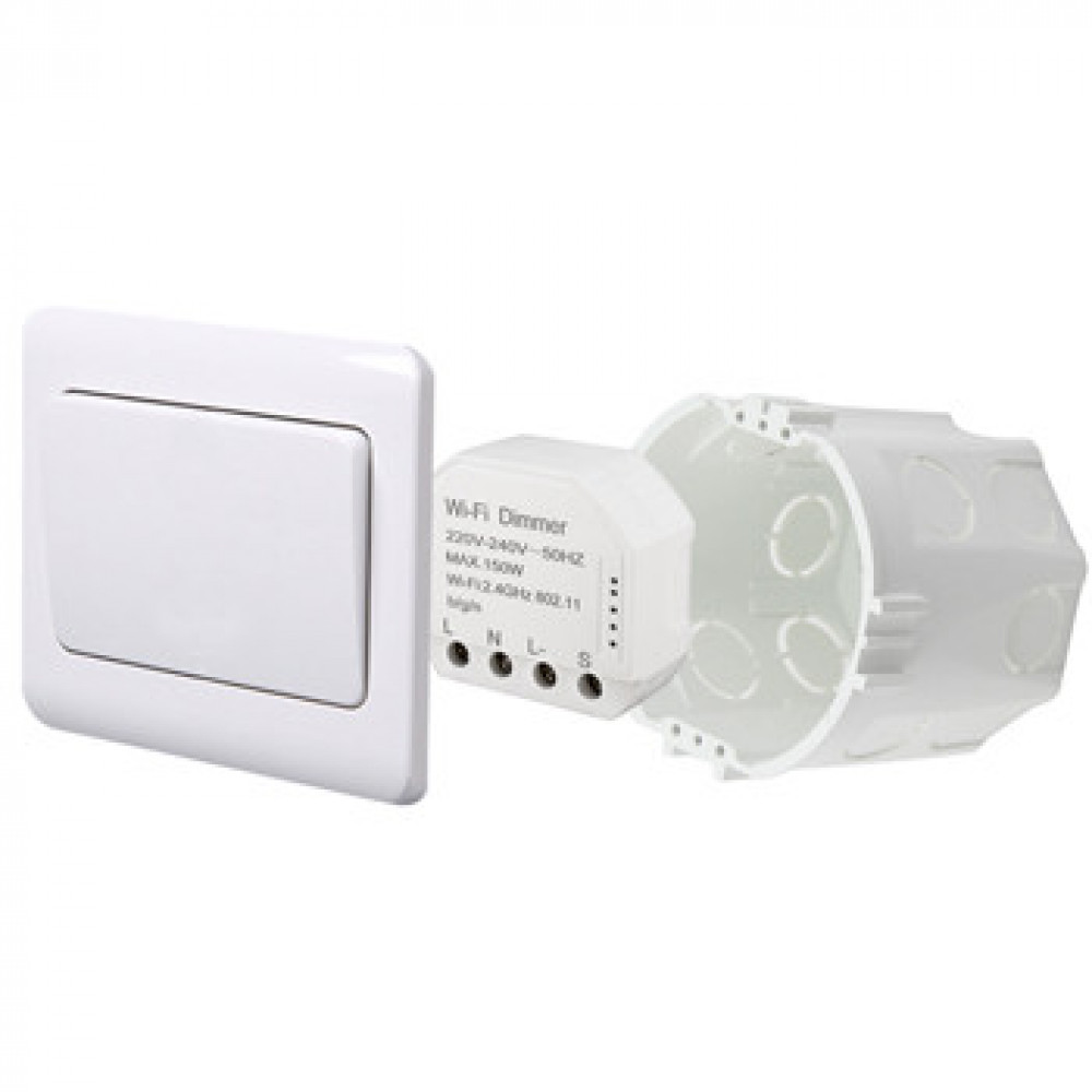 435421 Розумний вимикач - регулятор Tervix Pro Line WiFi Dimmer (1 клавіша) 435421