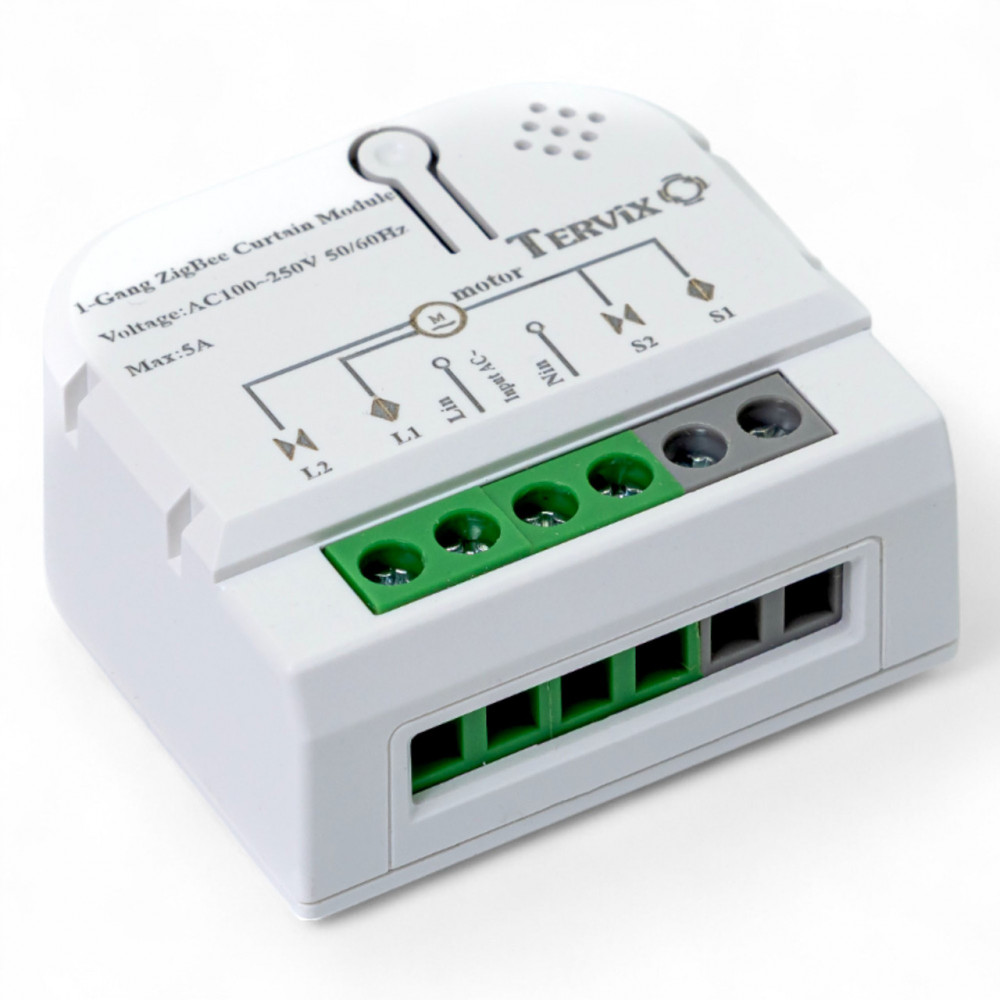 437121 Розумний модуль для керував ролетами/карнизами Tervix ZigBee Roller Blind/Curtain Controller 437121