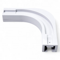 454128 Кутове з'єднання 90° для розумного карнизу для штор з ZigBee управлінням, Tervix Pro Line