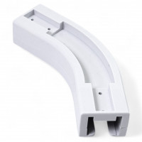 454129 Угловое соединение 135° для умного карниза для штор с управлением ZigBee, Tervix Pro Line