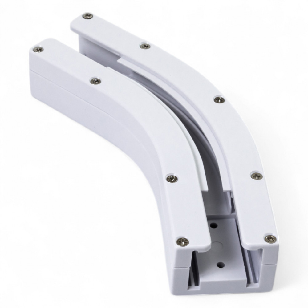 454129 Кутове з'єднання 135° для розумного карнизу для штор з ZigBee управлінням, Tervix Pro Line 454129