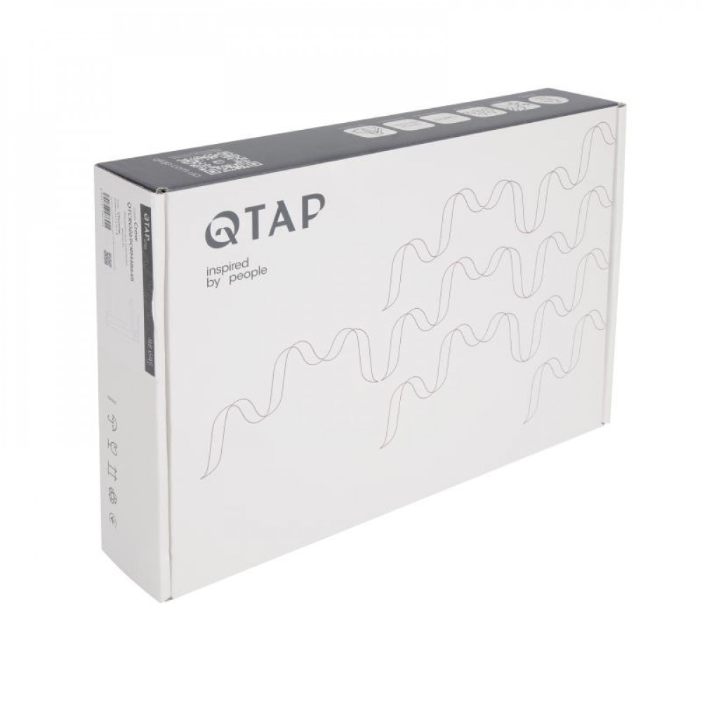 Змішувач для раковини високий Qtap Crow QTCRO269CRM48645 Chrome SD00054769