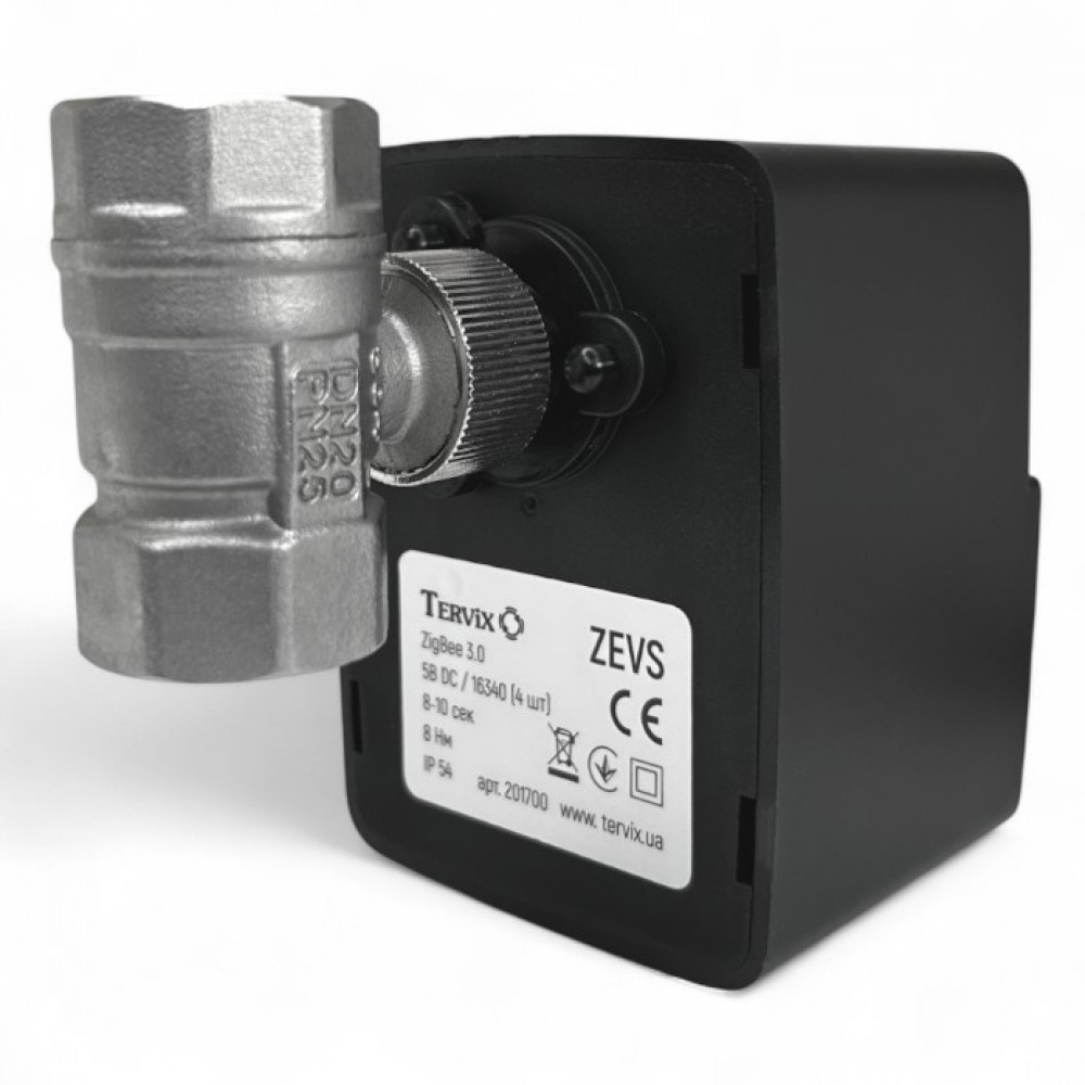 491921 Автономная система защиты от затопления RF ZEVS Tervix Water Stop 3/4'' (с RF датчиками) 491921