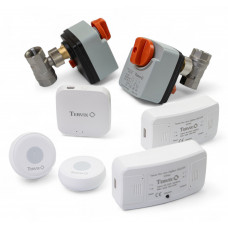 4922621 Система захисту від потопу для роз.будинку Tervix ZigBee Water Stop Premium на 2 труби 1/2"