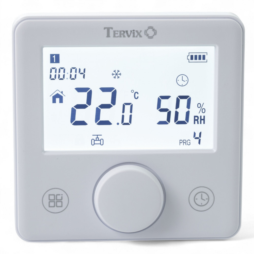 494062 Комплект бездротового управління опаленням ZigBee: термостат бездротовий + реле On/Off (220В) + Zigbee контролер 494062