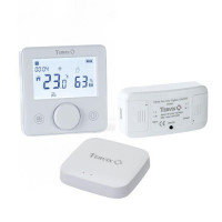 494062 Комплект беспроводного управления отоплением ZigBee: термостат беспроводной + реле On/Off (220В) + Zigbee контроллер