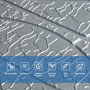 Панель 3D 700х700х6мм Серебро SW-00001951 SW-00001951