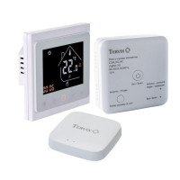 496162 Комплект беспроводного управления отоплением ZigBee: термостат встраиваний. +  реле (сухий контакт) + Zigbee контролер