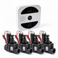 499476 Комплект для автоматичного поливання (WiFi контролер + 4 клапани DN25)