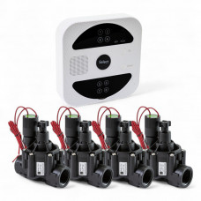 499477 Комплект для автоматичного поливання (WiFi контролер + 4 клапани DN32)