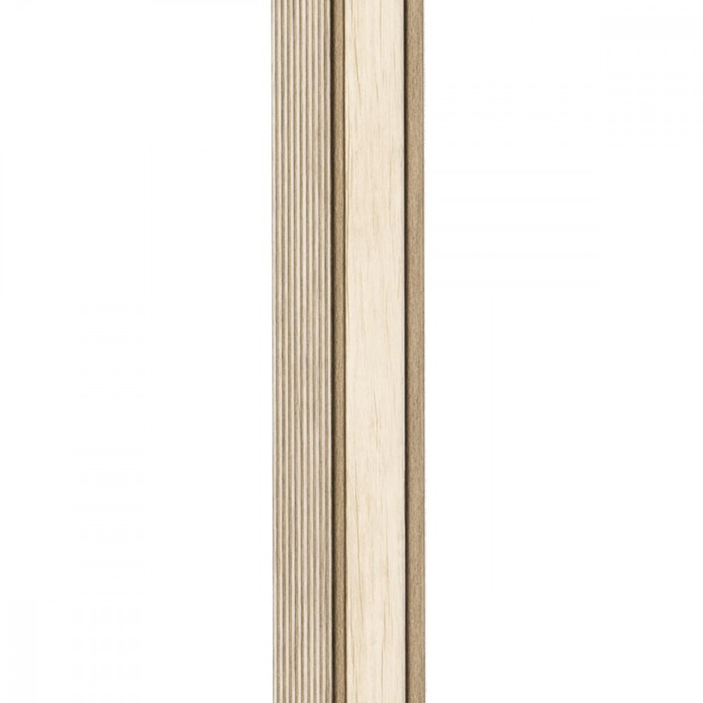 Рейка декоративная PS 2900х118х12мм Светлое дерево SW-00001750 SW-00001750