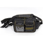 Сумка спінінгіста поясна + плече, посилена, непромокальна сумка для риболовлі ГОРИЗОНТ-2
