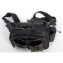 Сумка спінінгіста поясна + плече, посилена, непромокальна сумка для риболовлі ГОРИЗОНТ-2