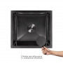 Акційний набір Lidz: мийка Handmade H4843 Black PVD 3,0/1,0 мм + K01B Корзина для кухонной мойки SD00057080