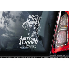 Ердельтер'єр (Airdale Terrier) стикер