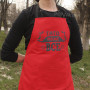 Фартук красной (саржа) с вашим принтом - ТАТО МОЖЕ ВСЕ 2425822876