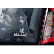 Стикер Ukraine Герб України тризуб