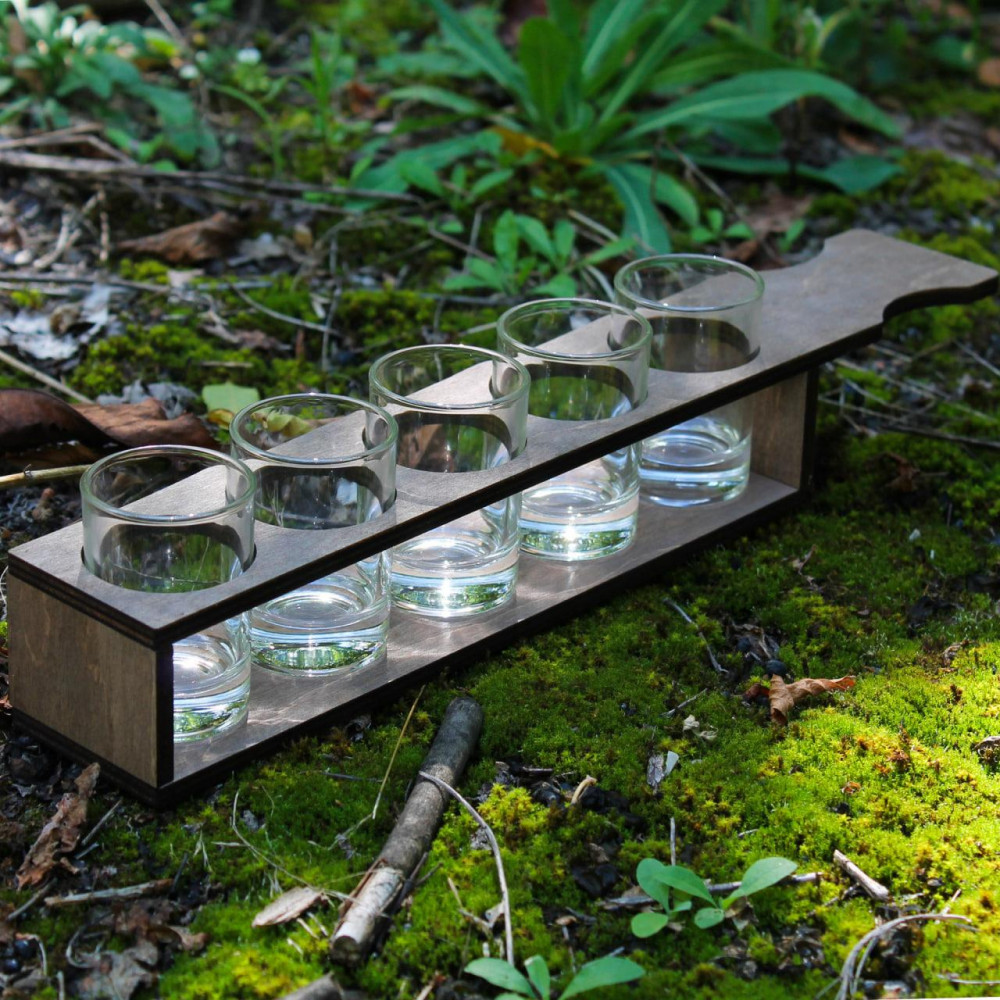 Підставка під шоти на 5 чарок 2734015401