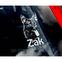 Німецька вівчарка (Zak) стикер