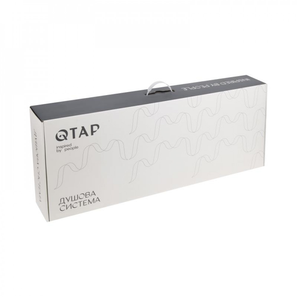 Душова система універсальна Qtap Stenava New на три споживача (з виливом) QTSTE111CRM45538 Chrome SD00051662