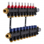 503209 Колектор пластиковий на 9 контурів з витратомірами Tervix Pro Line 503209
