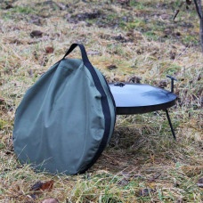 Сковорода борони з кришкою та чохлом для пікніка 40 см