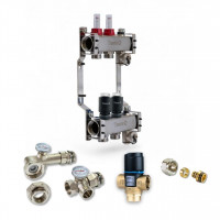 521102 Комплект оборудования для водяного теплого пола на 2 контура с клапаном ATM