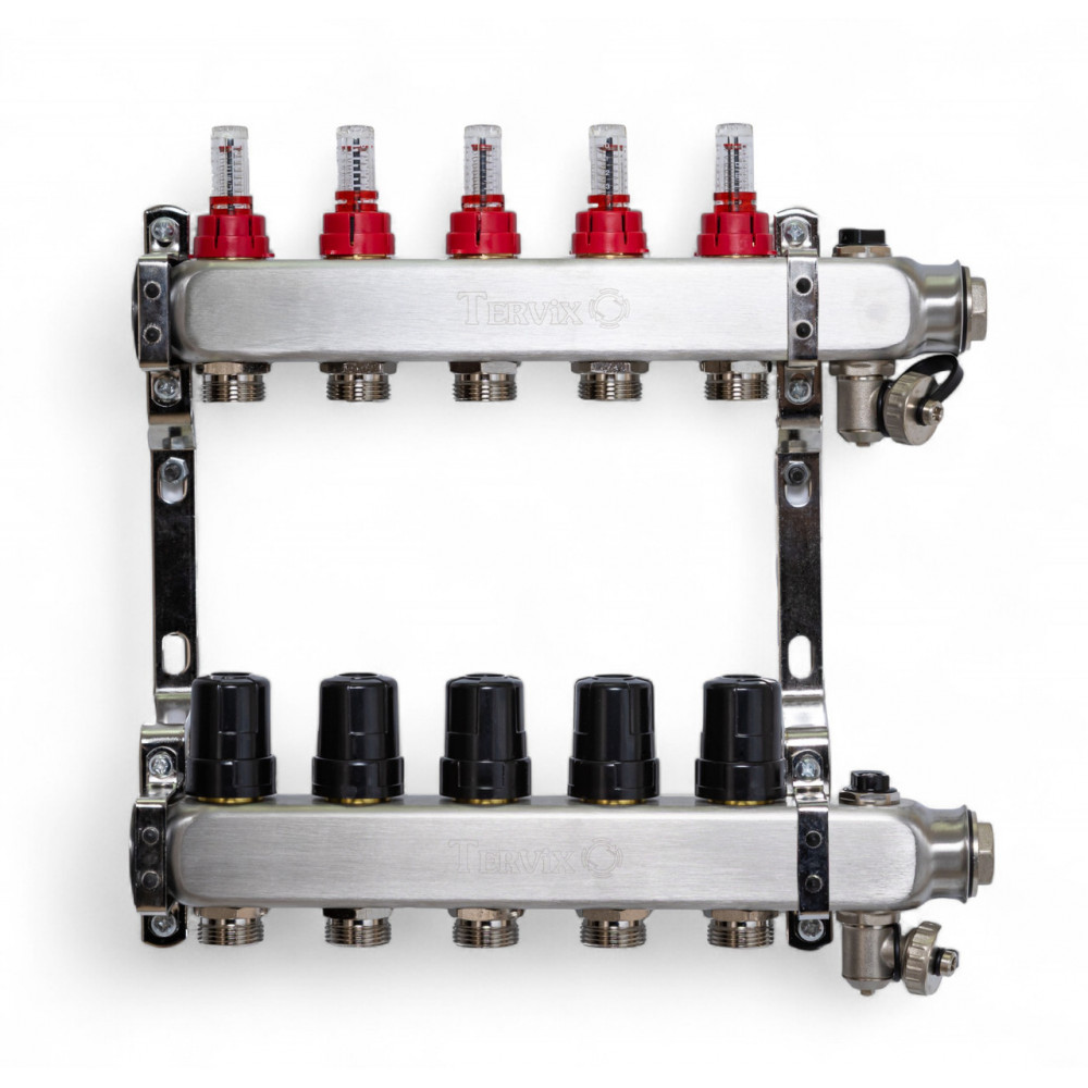 521105 Комплект обладнання для водяної теплої підлоги на 5 контурів з клапаном ATM 521105