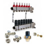 521107 Комплект обладнання для водяної теплої підлоги на 7 контурів з клапаном ATM 521107