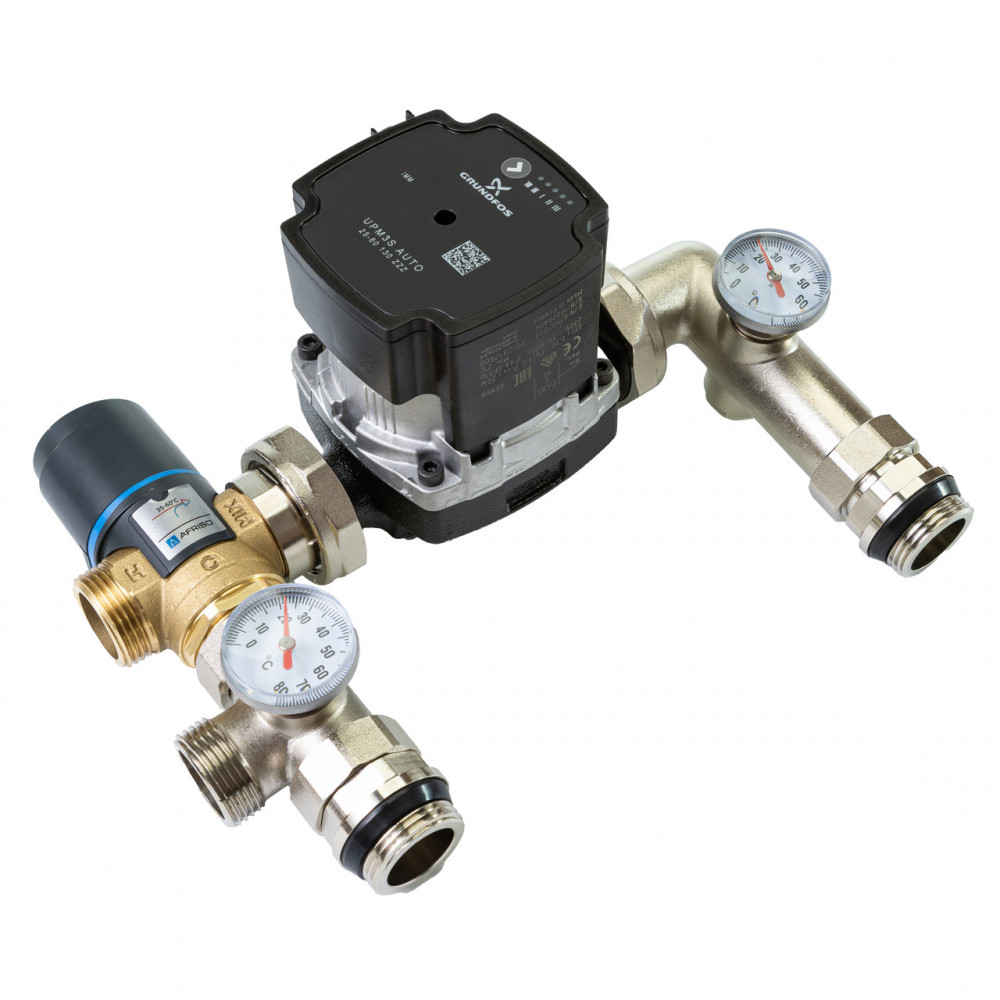 521431 Змішувальний вузол 1" для теплої підлоги Tervix Mixset з част. насосом та клапаном ATM561 521431