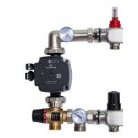 521451 Змішувальний вузол 1" для теплої підлоги Tervix Mixset з част. насосом та клапаном TMV