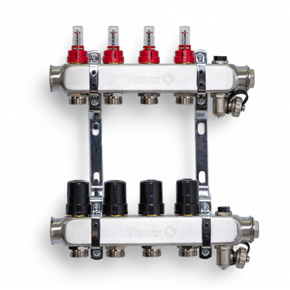 522104 Комплект обладнання для водяної теплої підлоги на 4 контури з клапаном TMV 522104