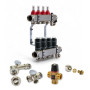 522104 Комплект обладнання для водяної теплої підлоги на 4 контури з клапаном TMV 522104