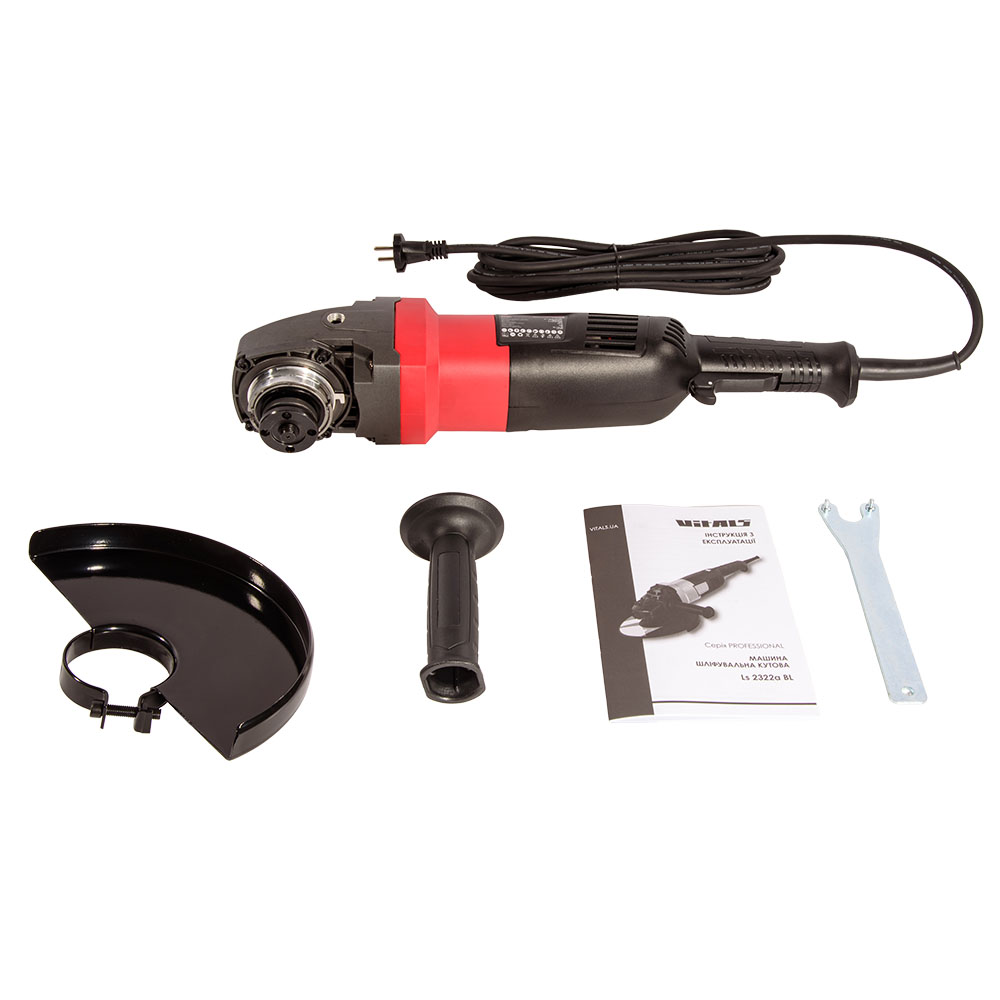 Машина шліфувальна кутова Vitals Professional Ls 2322a BL 000235983