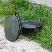 Сковорода с диска бороны 50 см с крышкой и чехлом
