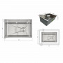 Мийка для кухні інтегрована Lidz Handmade H6845 Brushed Steel 3,0/1,0 мм LDH6845BRU49455 SD00055579