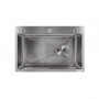 Мийка для кухні інтегрована Lidz Handmade H6845 Brushed Steel 3,0/1,0 мм LDH6845BRU49455 SD00055579