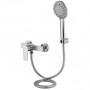 Змішувач для душу Lidz Nexus 010 (k35) LDNEX010NKS49188 Nickel SD00055312