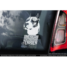 Американський Стаффордширський Тер'єр (American Staffordshire terrier) стикер