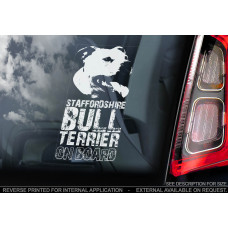 Стаффордширський Бультер'єр (Staffordshire Bull Terrier) стикер
