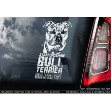 Стаффордширський Бультер'єр (Staffordshire Bull Terrier) стикер