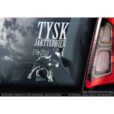 Німецький Мисливський Тер'єр (Ягдтер'єр) стикер