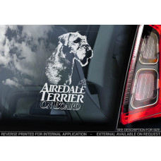 Ердельтер'єр (Airdale Terrier) стикер