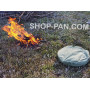 Сковорода борони з кришкою та чохлом для пікніка, з диска для багаття 2425819298