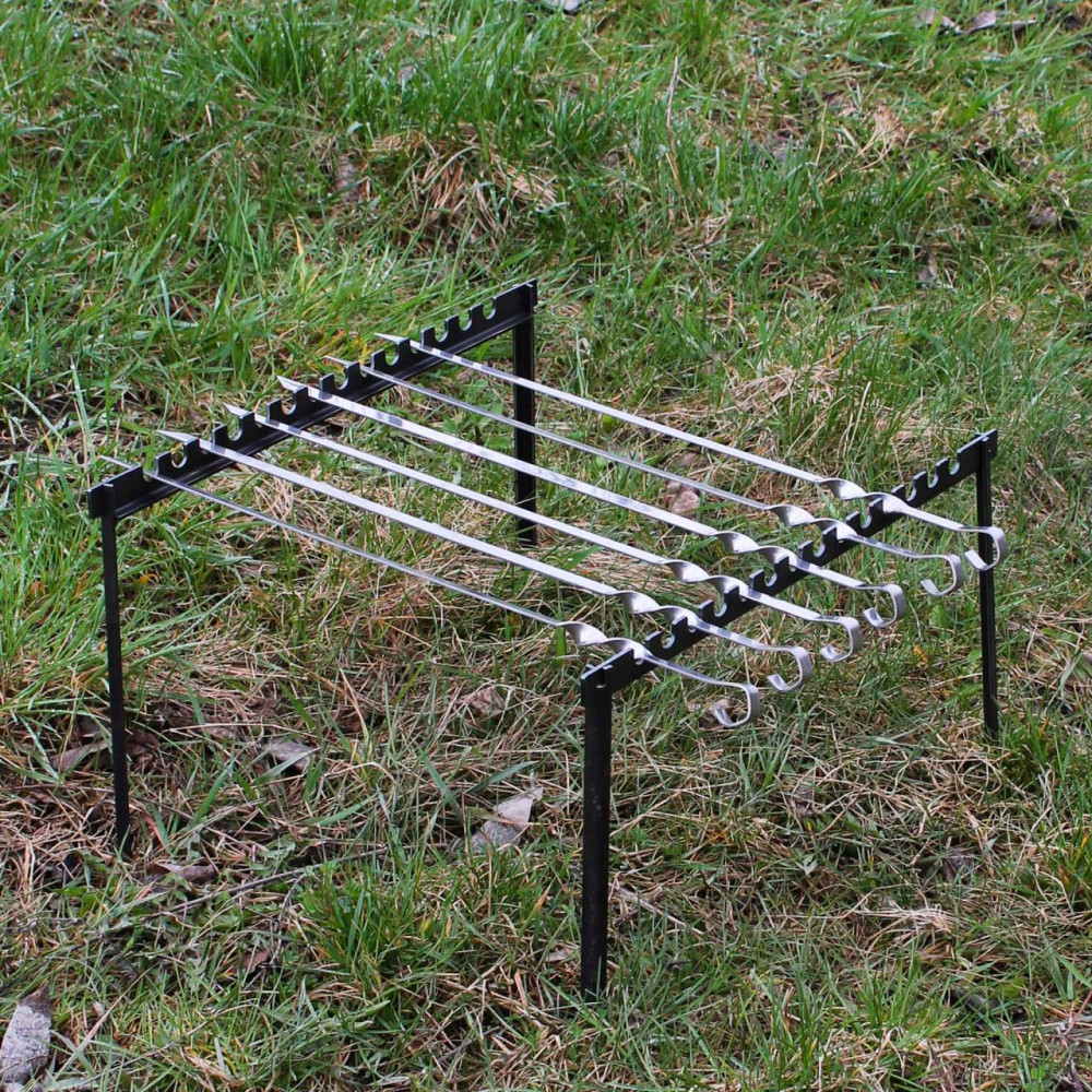 Похідна мангал-рамка із шампурами 6 шт. 2425829607