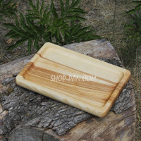 Кухонна дошка для подачі страв 20х30 см, прямокутна, двостороння